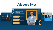 About Me PowerPoint Presentation And Google Slides Templates