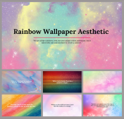 Rainbow Wallpaper Aesthetic PowerPoint And Google Slides