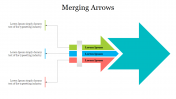 Merging Arrows PPT Presentation Template and Google Slides
