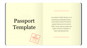Best Passport PowerPoint Template and Google Slides