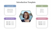 Introduction Template - Resume PowerPoint Google Slides