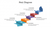 Innovative Stair Diagram PowerPoint Presentation Slide