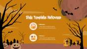 Creative Google Slide Templates Halloween Presentation