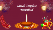 Diwali Template Download With Dark Background
