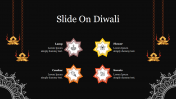 Creative Slide On Diwali PowerPoint Presentation Template
