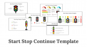 Start Stop Continue PowerPoint And Google Slides Templates