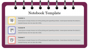 Incredible Notebook Template Presentation Slide Design