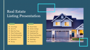 Attractive Real Estate Listing Presentation Slide Template