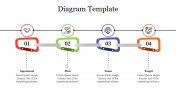 Innovative Diagram Template PowerPoint Slide