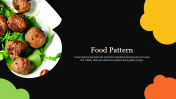 Innovative Food Pattern PowerPoint Presentation