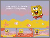 Aesthetic Spongebob Background PPT And Google Slides Themes