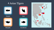 Attractive 4 Asian Tigers Google Slides and PPT Template