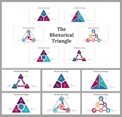 The Rhetorical Triangle PPT And Google Slides Templates