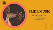 Attractive Multi-Color Slide Music PowerPoint Template