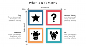 Editable BCG Matrix PPT Presentation  & Google Slides