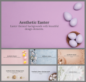 Aesthetic Easter Backgrounds PowerPoint and Google Slides