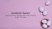 Aesthetic Easter Backgrounds PowerPoint and Google Slides