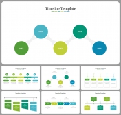 Blank Editable Timeline PowerPoint and Google Slides 