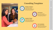 Creative Consulting Templates Presentation with colors