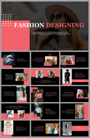 Fashion Designing Presentations and Google Slides Themes