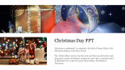 Simple Christmas Day PPT Template For Presentation Slides