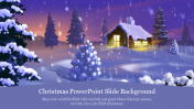 Best Christmas PowerPoint Slide Background Template