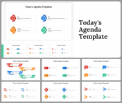 Todays Agenda PowerPoint and Google Slides Templates