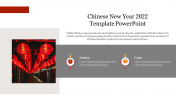 Innovative Chinese New Year 2022 Template PowerPoint Slide
