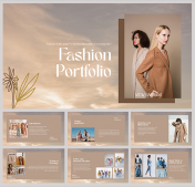 Fashion Portfolio PowerPoint And Google Slides Templates