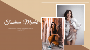 Fashion Model PowerPoint And Google Slides Templates