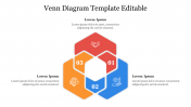 Multicoloured Venn Diagram Template Editable Presentation