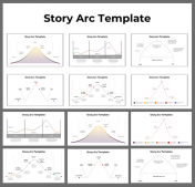 Best Story Arc Presentation and Google Slides Templates