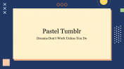 Pastel Tumblr PowerPoint Template and Google Slides