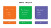 Creative Trivia PPT Presentation Template and Google Slides