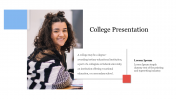 College Presentation PowerPoint Template and Google Slides