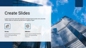 Bluish Create Google Slides Presentation Template