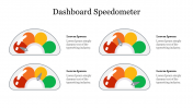 Vector Dashboard Speedometer Slides Presentation Template