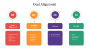 Simple Goal Alignment Presentation Template PowerPoint