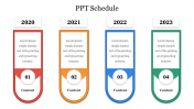 PowerPoint Schedule Presentation Template and Google Slides