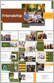 Friendship PPT Presentation and Google Slides Templates