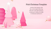 Pink Christmas Template PPT Presentation & Google Slides