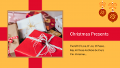 Christmas Presents Google Slides and PowerPoint Template