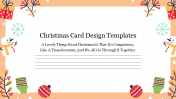 Greetings Christmas Card Design Templates PowerPoint