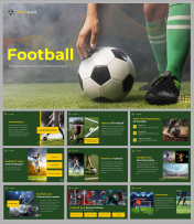 Football PPT Presentation and Google Slides Themes