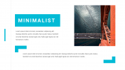 Best Minimalist Presentation Background Design Template