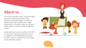 Editable Kindergarten Backgrounds PowerPoint Template