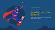 Superhero PowerPoint Presentation Template and Google Slides