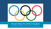 Attractive Modern Olympic Rings PowerPoint Templates