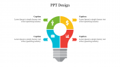 Bulb PPT Design Slide For Presentation PPT Template