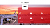 Ready To Use PPT Airport For Presentation PPT Slide